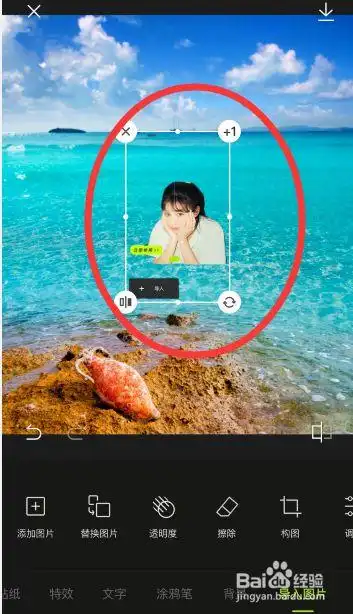 醒图怎么把两张图合在一起