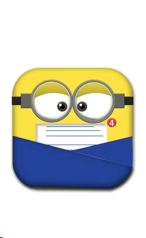 手机图标初次设计(小黄人主题风格)