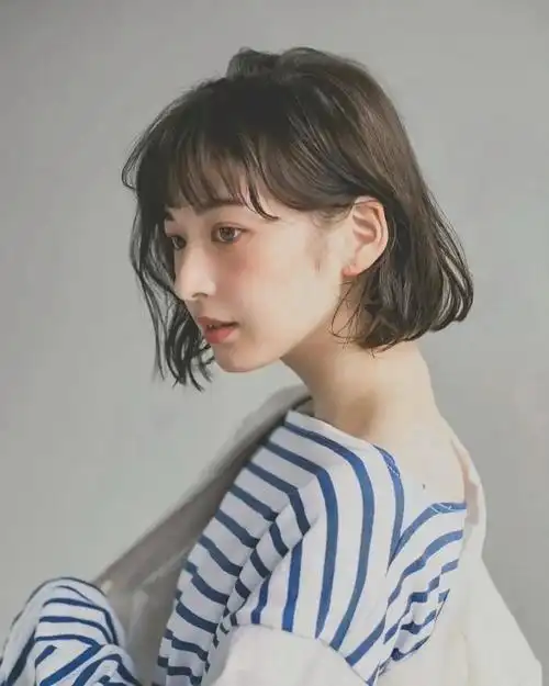 清爽盐系短发|短发_新浪新闻