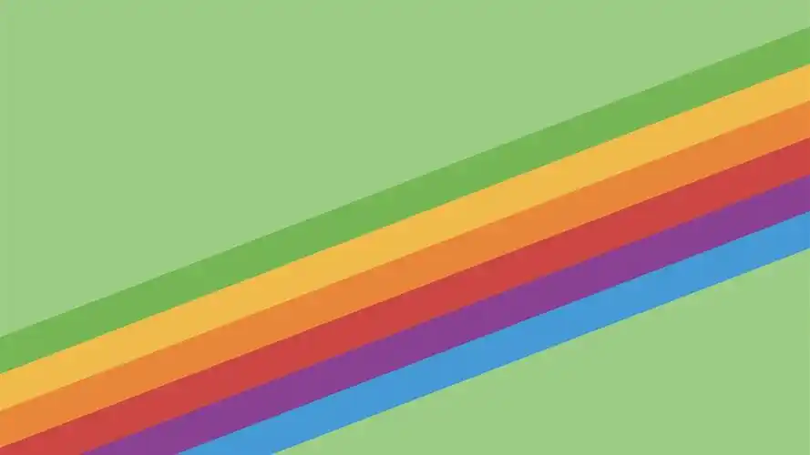 彩虹视网膜苹果ios11iphone8iphonex高清壁纸