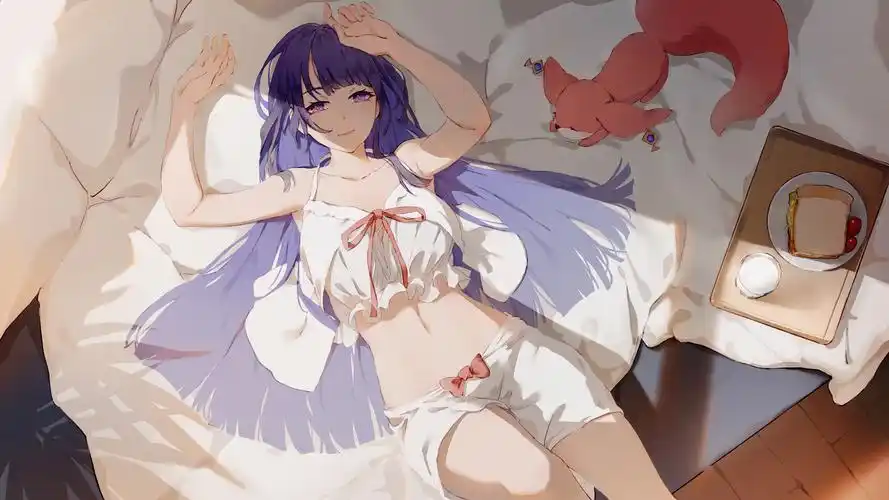 原神雷电将军同人动漫美女小姐姐壁纸