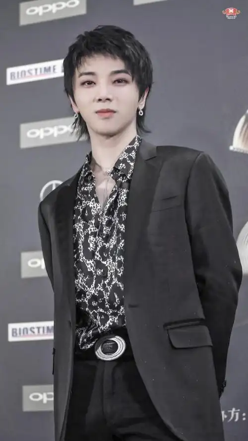 华晨宇绝美西服图片