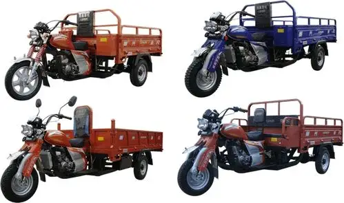 供应贵阳隆鑫新f2车型250 自卸三轮车 柴油三轮摩托车