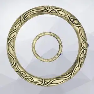 墨班 现货 cosplay道具 哪吒 乾坤圈 手环道具