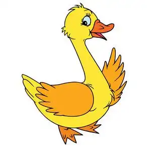 卡通可爱大黄鸭图片