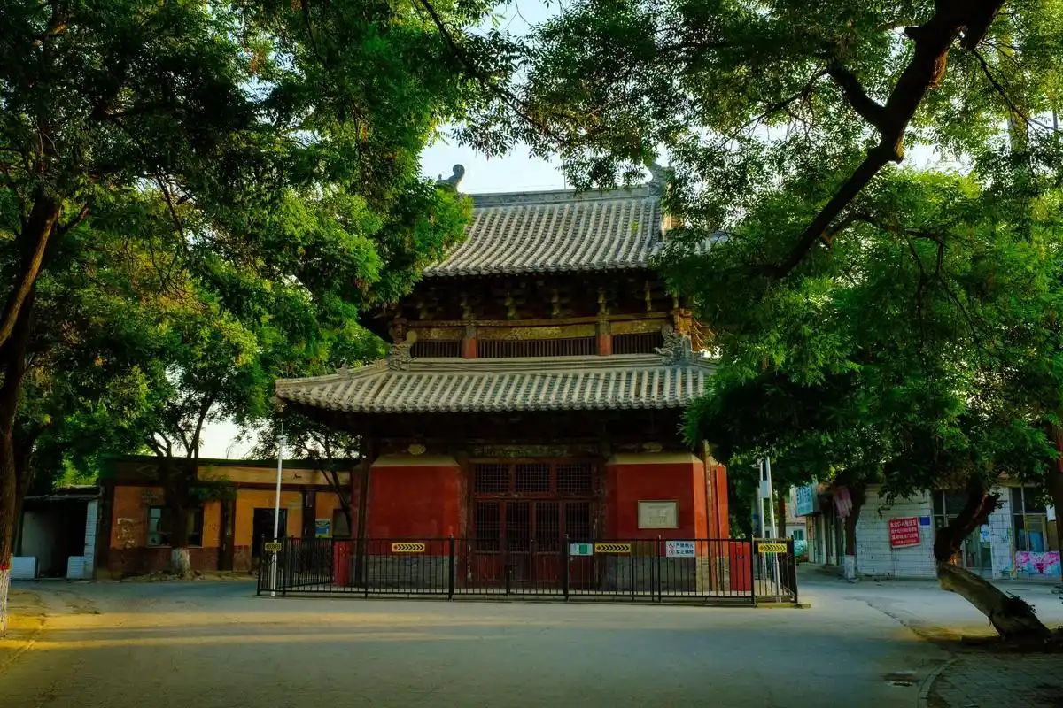 古建筑|保定定兴县慈云阁(元) 若通过卫星地图看定兴老城还能看到它