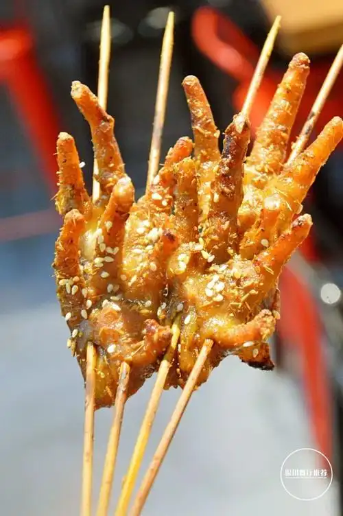 京城网红烤鸡爪来银川了