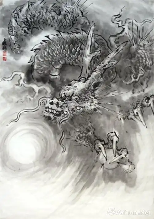 汪晓彬龙图欣赏之画龙闲说