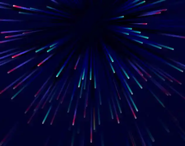 酷炫渐变烟花科技背景素材