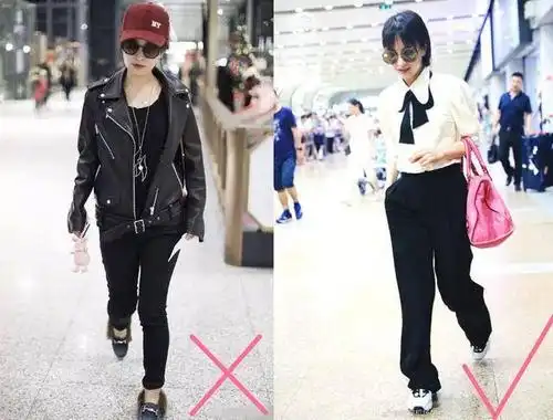 2,高腰裤比低腰裤显瘦