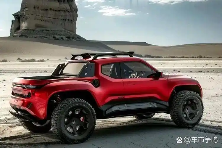 五菱宏光皮卡畅想图.皮卡是最实用的工具车