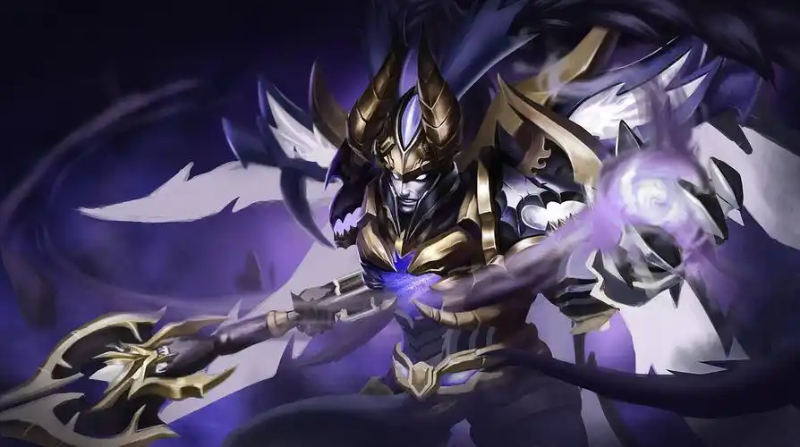 《王者荣耀》吕布 天魔缭乱同人|插画|游戏原画|插画师jchan_原创作品