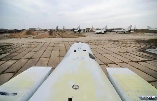 紧靠中国边境的毛子废弃机场