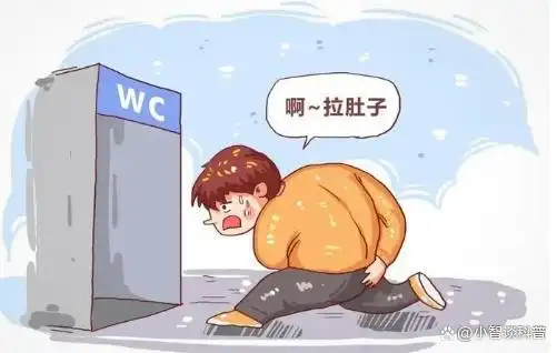 拉肚子是一种常见的症状,它会让我们感到非常不舒服,尤其是腹部会翻江