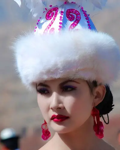 美丽的哈萨克姑娘