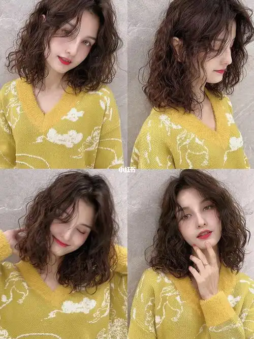 中发羊毛卷元气满满的卷发