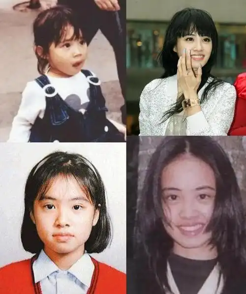 9,蔡依林小时候很萌,青春期和普通人没什么区别,后来就气场全开了.