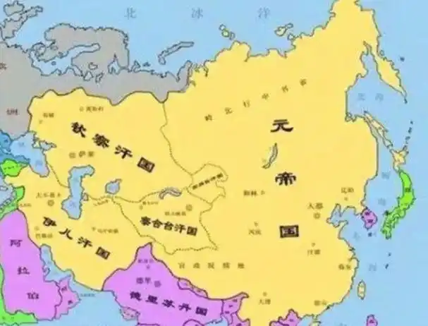 元朝版图图