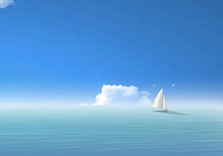 简约淡雅的高清背景壁纸_清新淡雅的蓝色