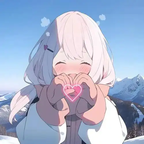 头像分享,雪花舞动的冬季,让人感受到冬季的圣洁与神秘