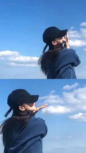 甜美俏皮少女小清新风格写真,女性-手机壁纸