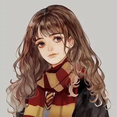 赫敏简笔画头像