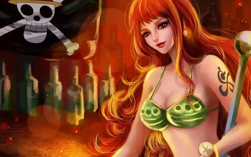 海贼王人气角色娜美高清壁纸