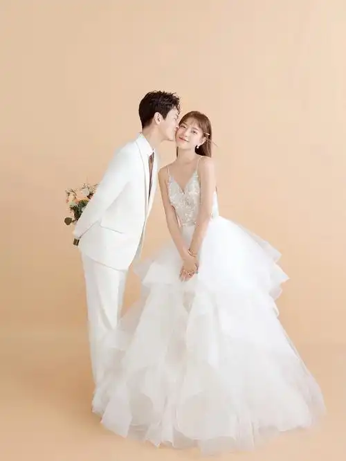 韩式简约婚纱照