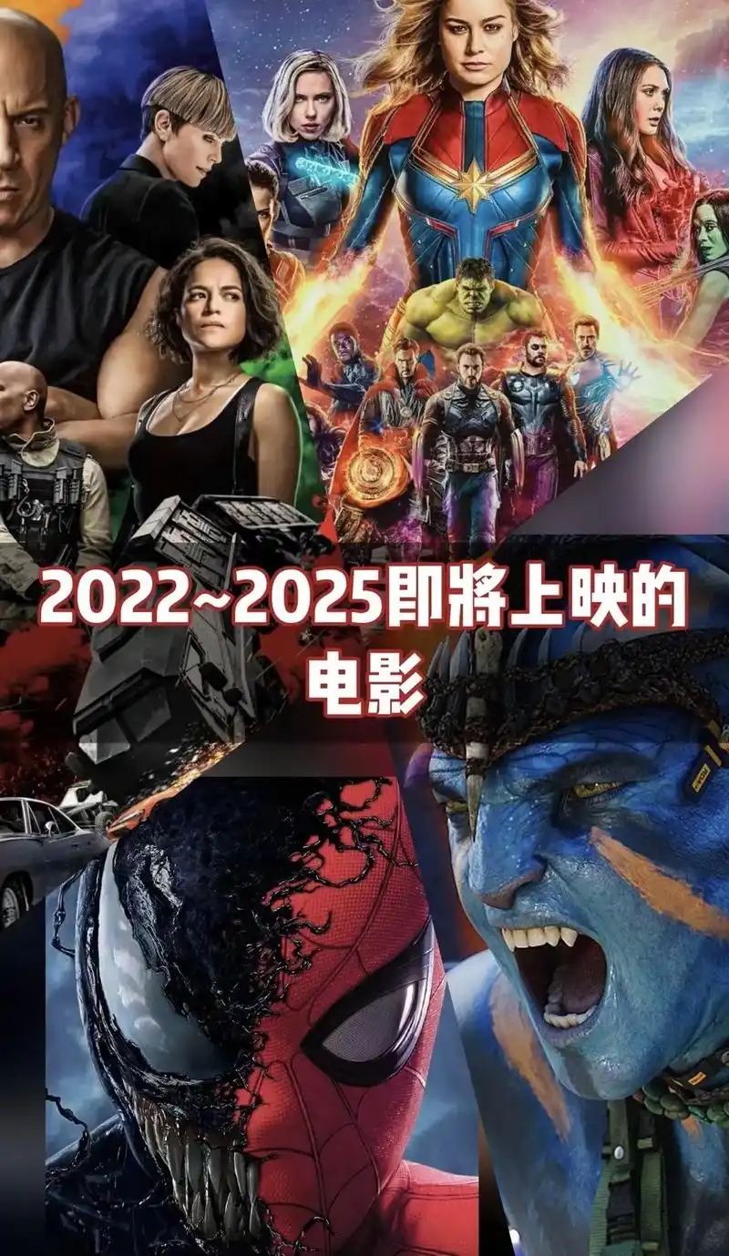2022~2025即将上映的电影,你会期待吗? #阿凡达2  - 抖音