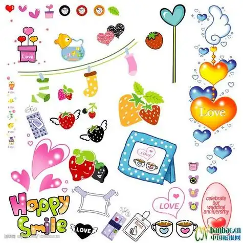 手抄报装饰小图案 手抄报装饰小图案点缀