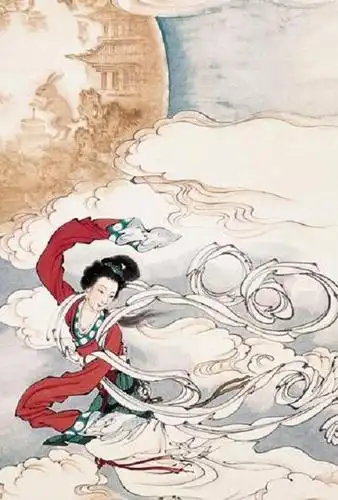 自从后羿死了以后,嫦娥几乎就不出广寒宫了.