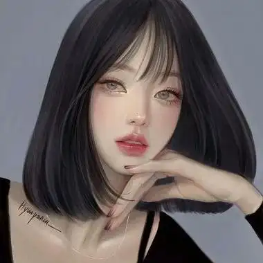 微信唯美手绘女生头像 手绘头像图片大全 -【爱个性】