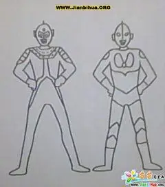 银河奥特曼相关简笔画