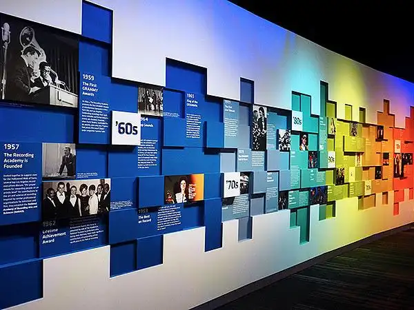 展示墙36创意舞台互动区互动合影互动拍照互动装置创意合影