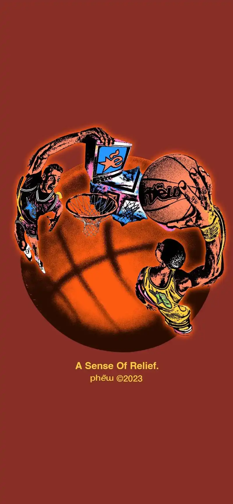 篮球壁纸来咯 好运已送达 快点接住吧.#壁纸 #创意 #篮球 - 抖音