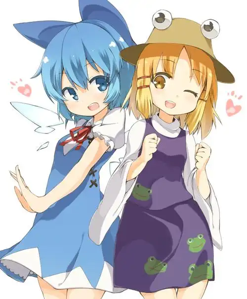 求问这两个萝莉是哪个动画里面的.右边的妹子帽子上有两个玻璃球一样