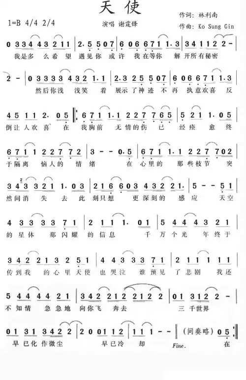 天使(谢霆锋演唱版) 提示:按f11切换浏览器全屏模式.