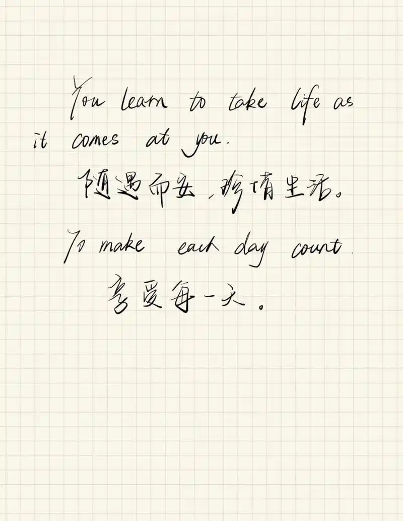 板写:《泰坦尼克号》经典台词 i figure life is a gift and i dont