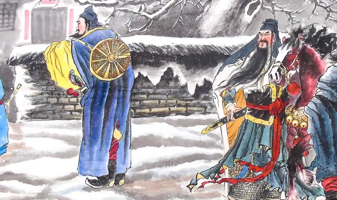 精品巨作【三顾茅庐】 作品尺寸