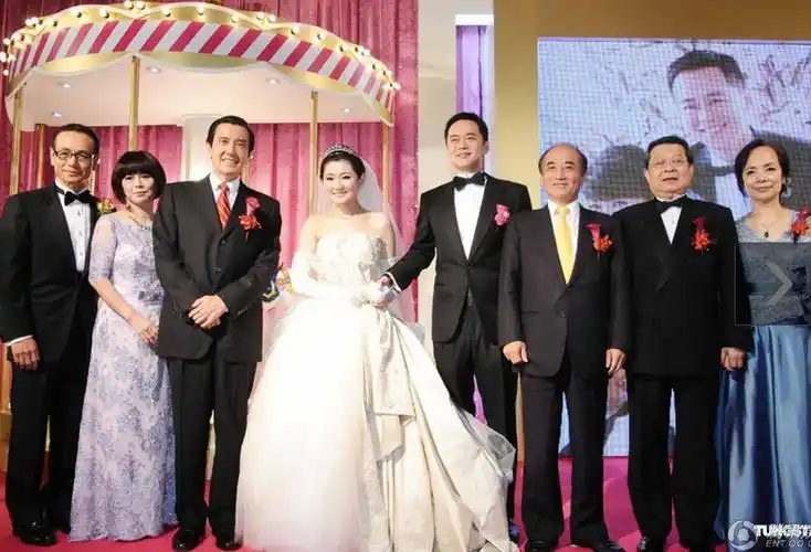 selina台北大婚 马英九当证婚人