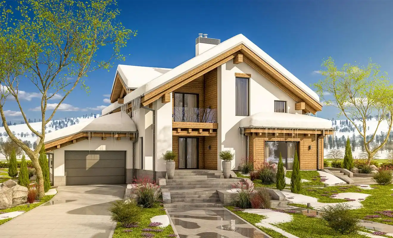 分享:日式农村别墅自建房设计效果图,七室两厅五卫,280-320平米#农村