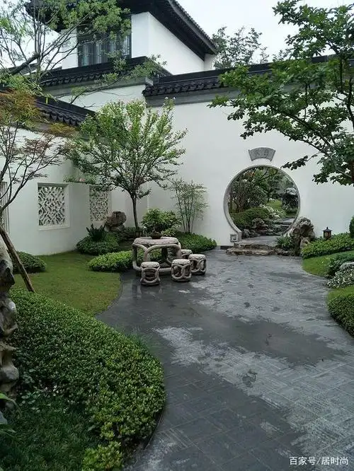 6个中式"庭院花园"设计要素,农村的房子就该这样建,太美了
