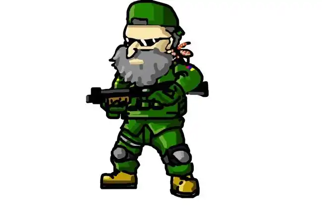 > 美国大兵psd关键词: 卡通设计 卡通人物 卡通矢量图 说明:美国大兵