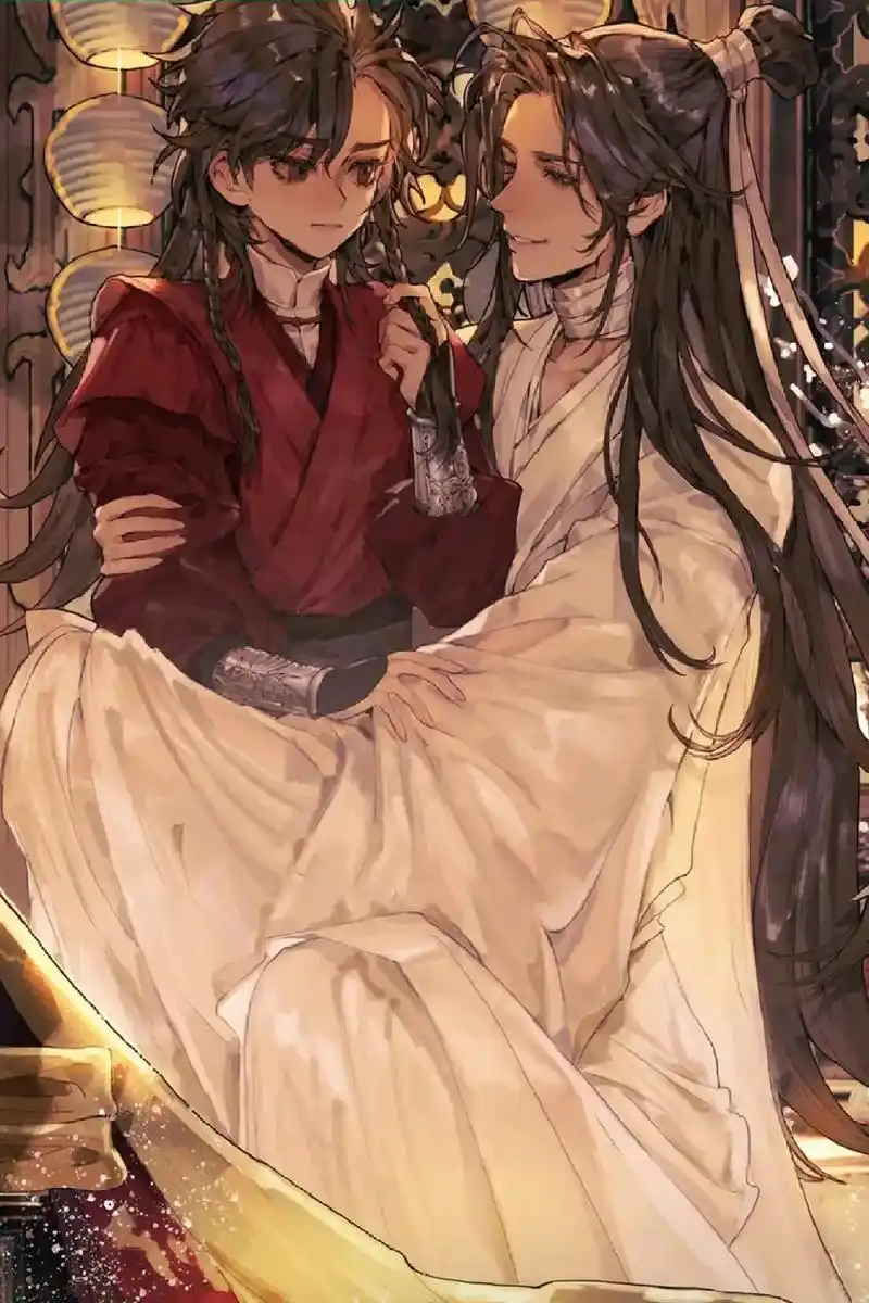 天官赐福 #花城谢怜 #墨香铜臭 花城:试图假装并不在意  - 抖音
