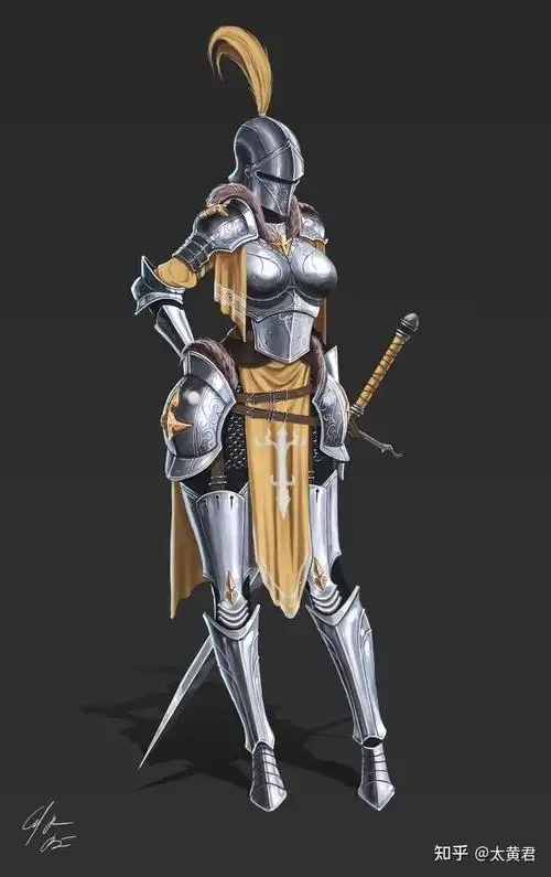 女骑士盔甲鉴赏炫酷盔甲在现实中能实战吗