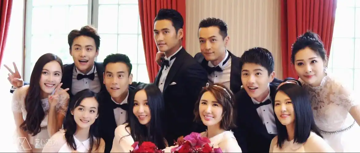 袁弘婚礼伴郎伴娘名单