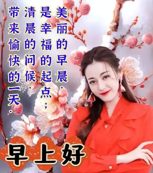 2024年1月2日星期二最新早安唯美问候祝福图片大全|快乐|清晨|富贵