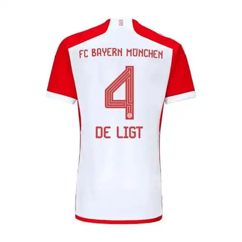 拜仁球衣25号穆勒2324新赛季主场穆夏拉球员版马内足球服9号凯恩