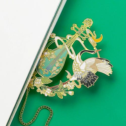 故宫十二月令金属书签国潮文创二十四节气礼品产品礼盒装古典中国风