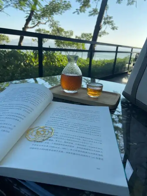 一杯茶,一本书,感受大自然给予的力量